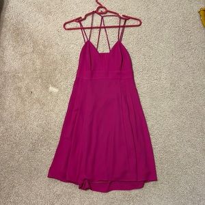 Magenta dress